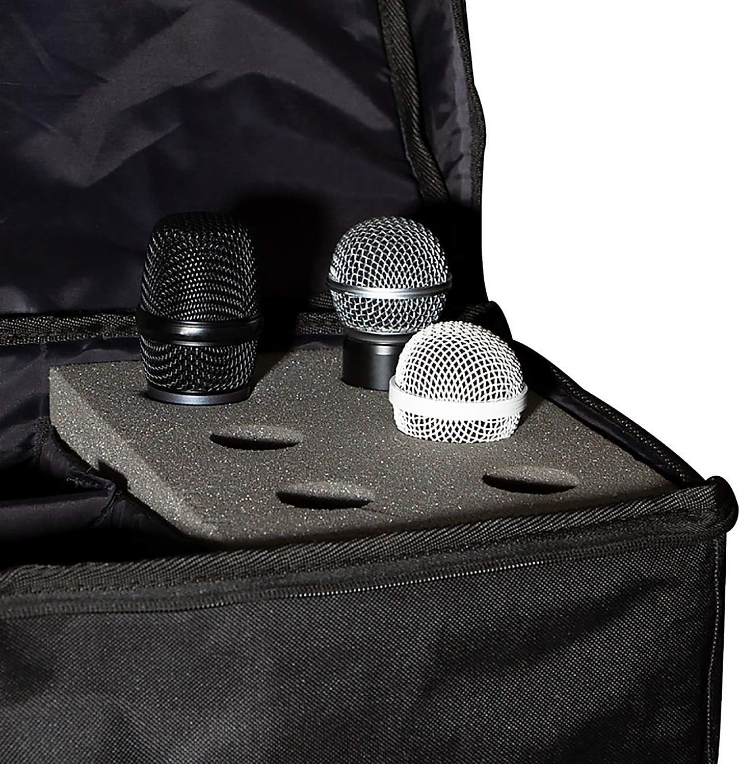 OnStage On-Stage MB7006 6-Space Microphone and Accessory Bag