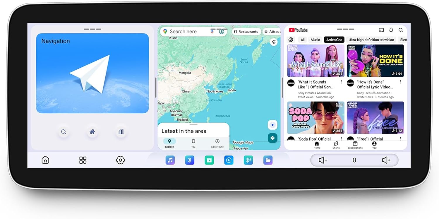 JOYING Car Radio for Toyota Sienna 2004-2010, 12.3 Inch QLED Touch Screen Android 13 Car Stereo 12GB+256GB with Carpaly & Android Auto, AM/FM, GPS Navigation, Bluetooth(JY-TT904N12)