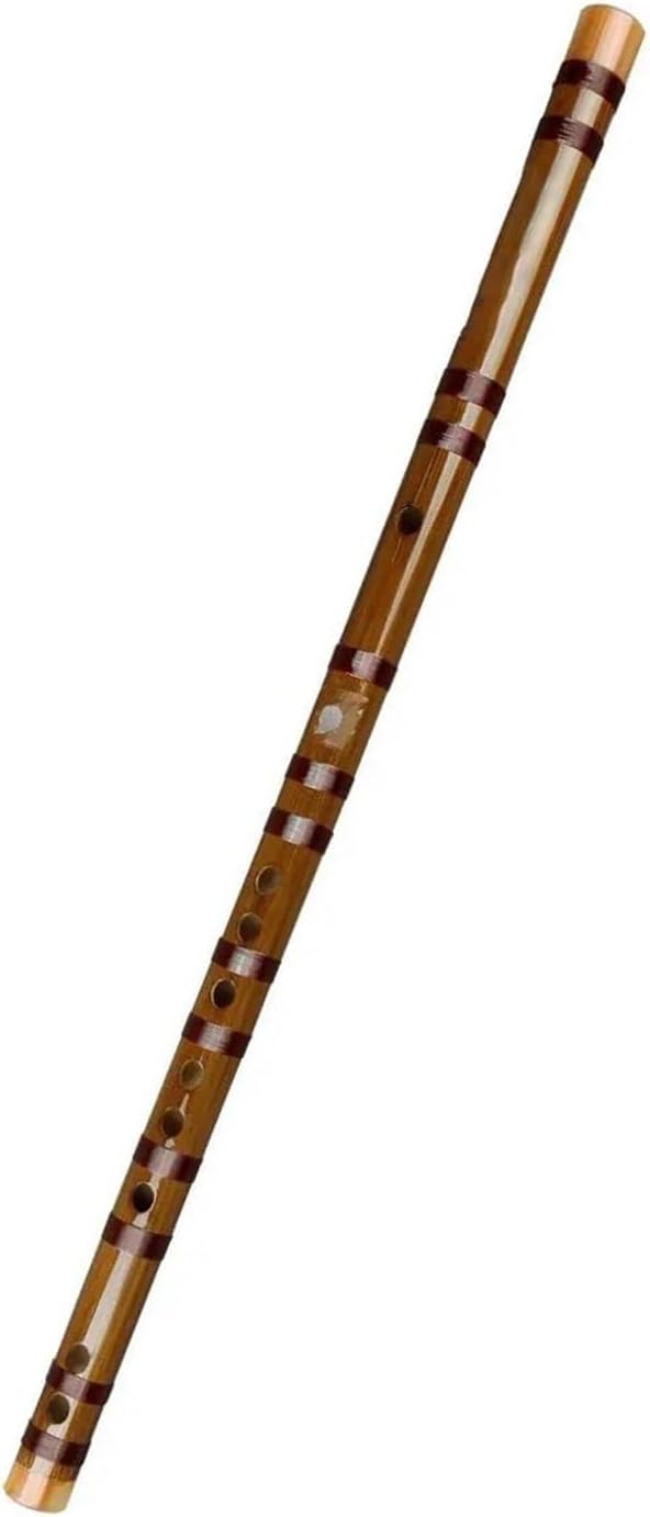 C Bamboo Flute Handmade Flute In F Key Brown Woodwind Instrument With String Suitable For Beginners(G key)
