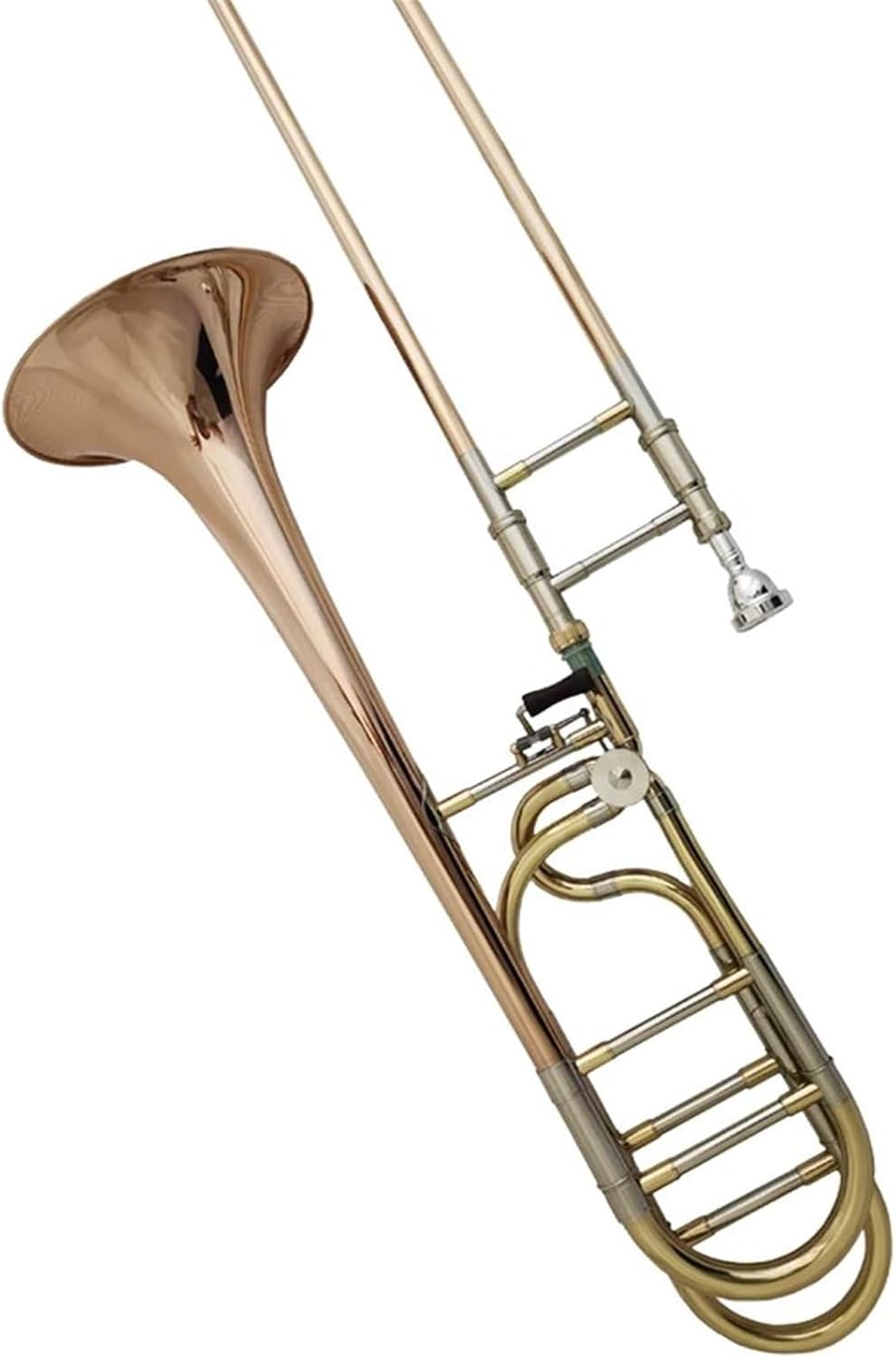 Professionals euphonium Musical Instruments Tenor Trombone Rose Brass Bb Tone F Attachment With Case Mouthpiece