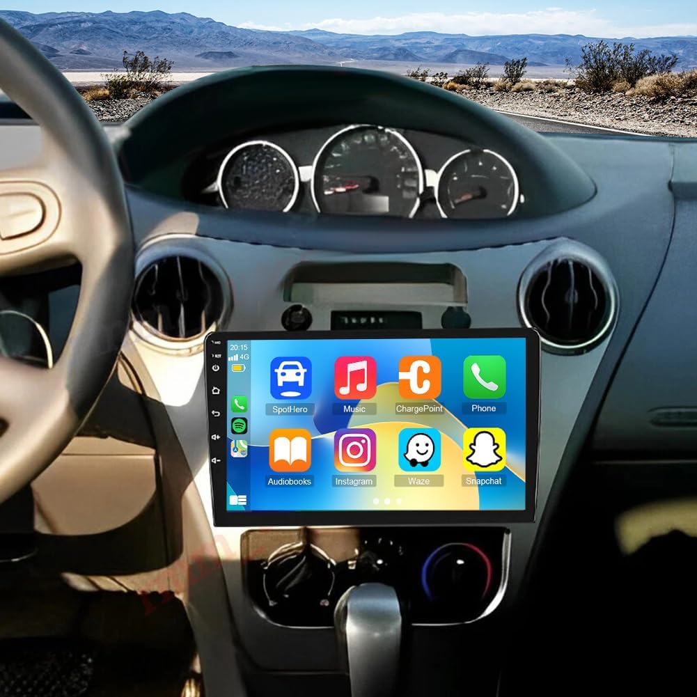 10.1 Inch IPS Touchscreen Android 13 Car Stereo for Chevrolet Monte Carlo 2006 2007 with Wireless CarPlay & Android Auto Car Radio,Support WiFi 6, Bluetooth 5.4, Backup Camera, SWC