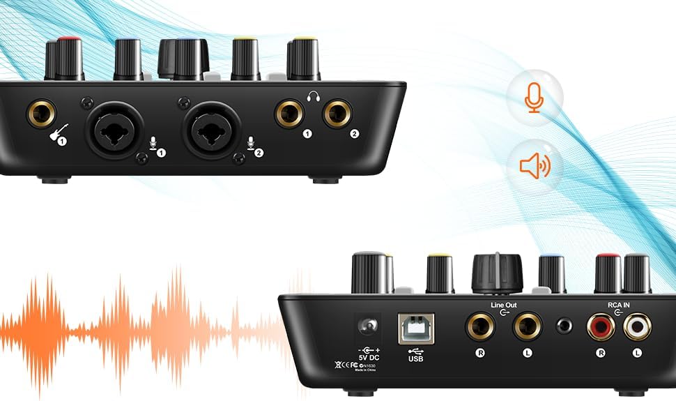 iCON Pro Audio UPod Pro recording USB Interface with DSP effect built-in.