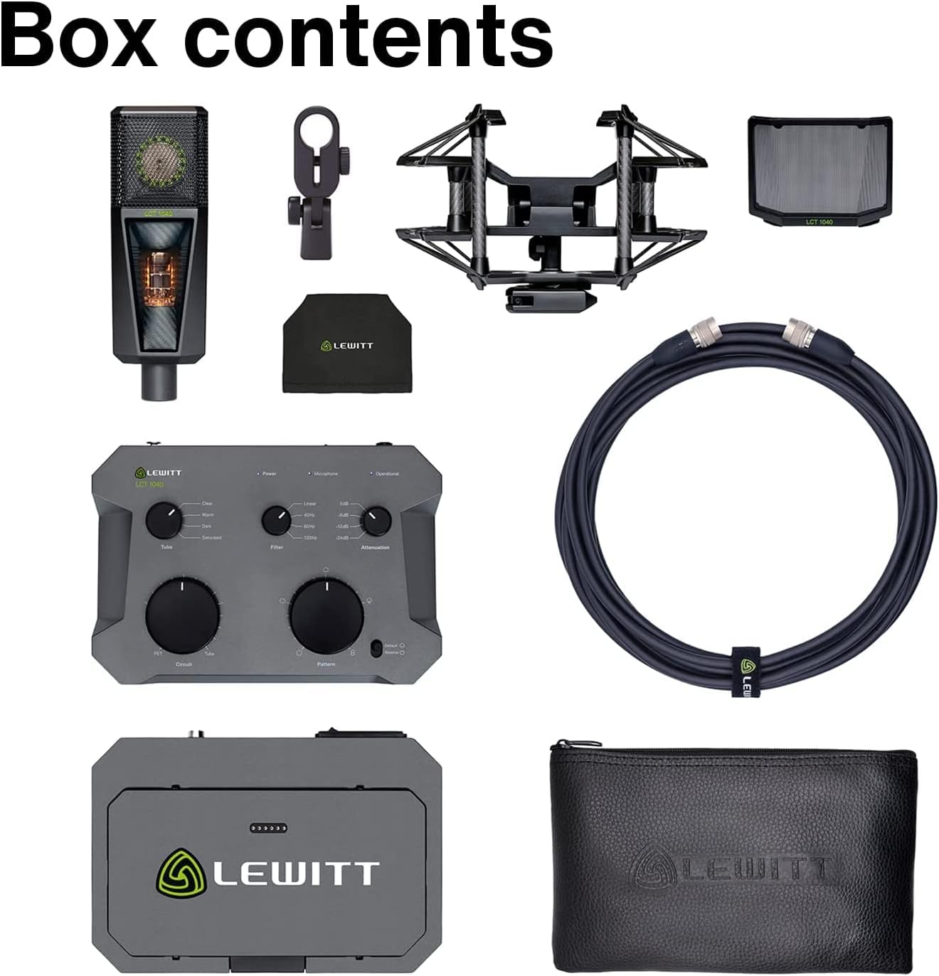 LEWITT LCT1040 Tube and FET Condenser Mic