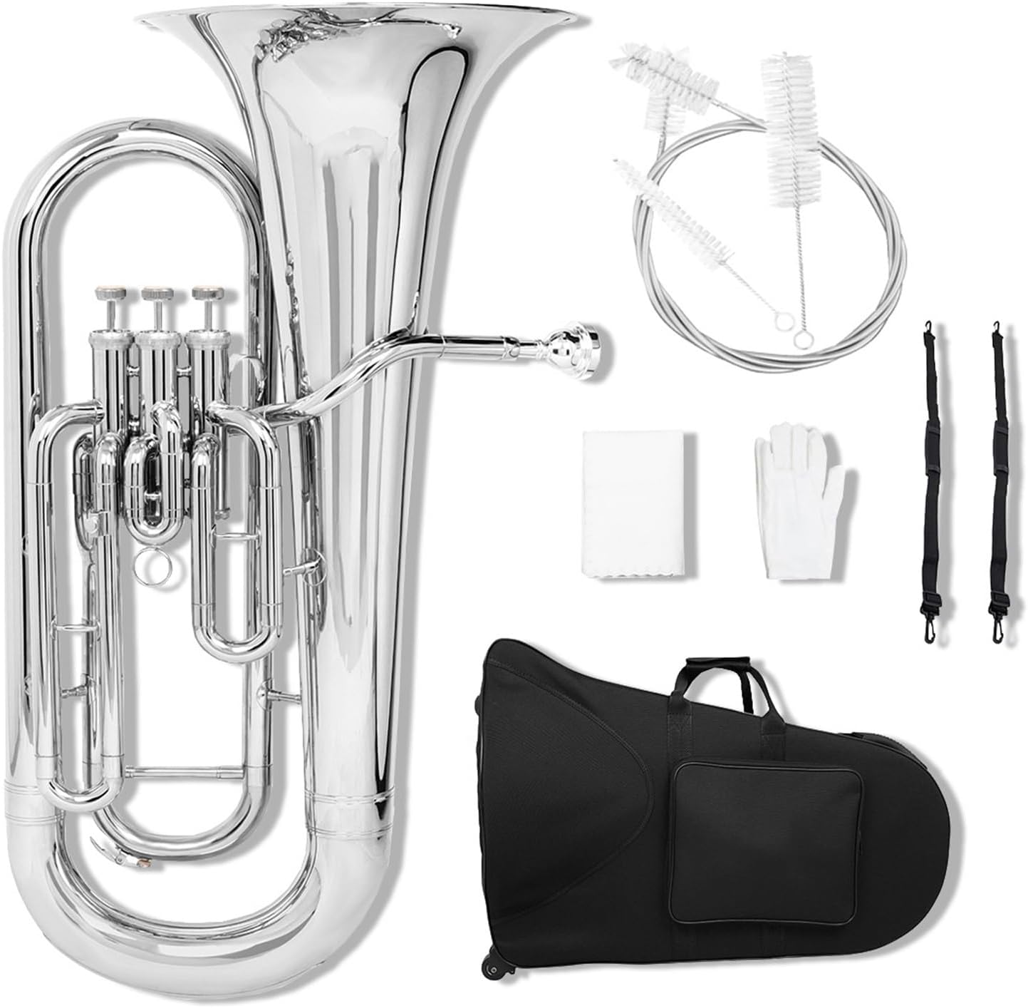 Euphonium Performance Major In The Key Of Bb Flat Euphonium All-brass Instrument