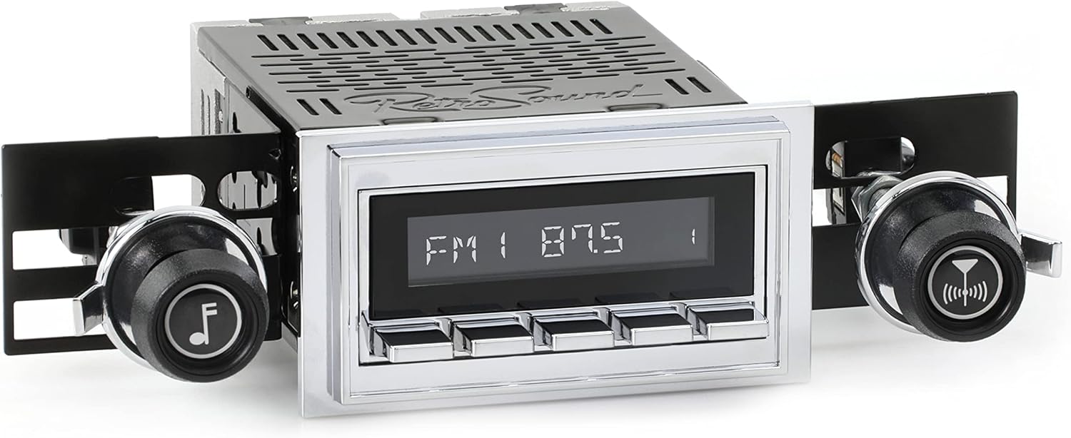 RetroRadio Compatible with 1972-76 Chevrolet Corvette Features Include Bluetooth, USB, AM/FM HC-M2-118-37-73C
