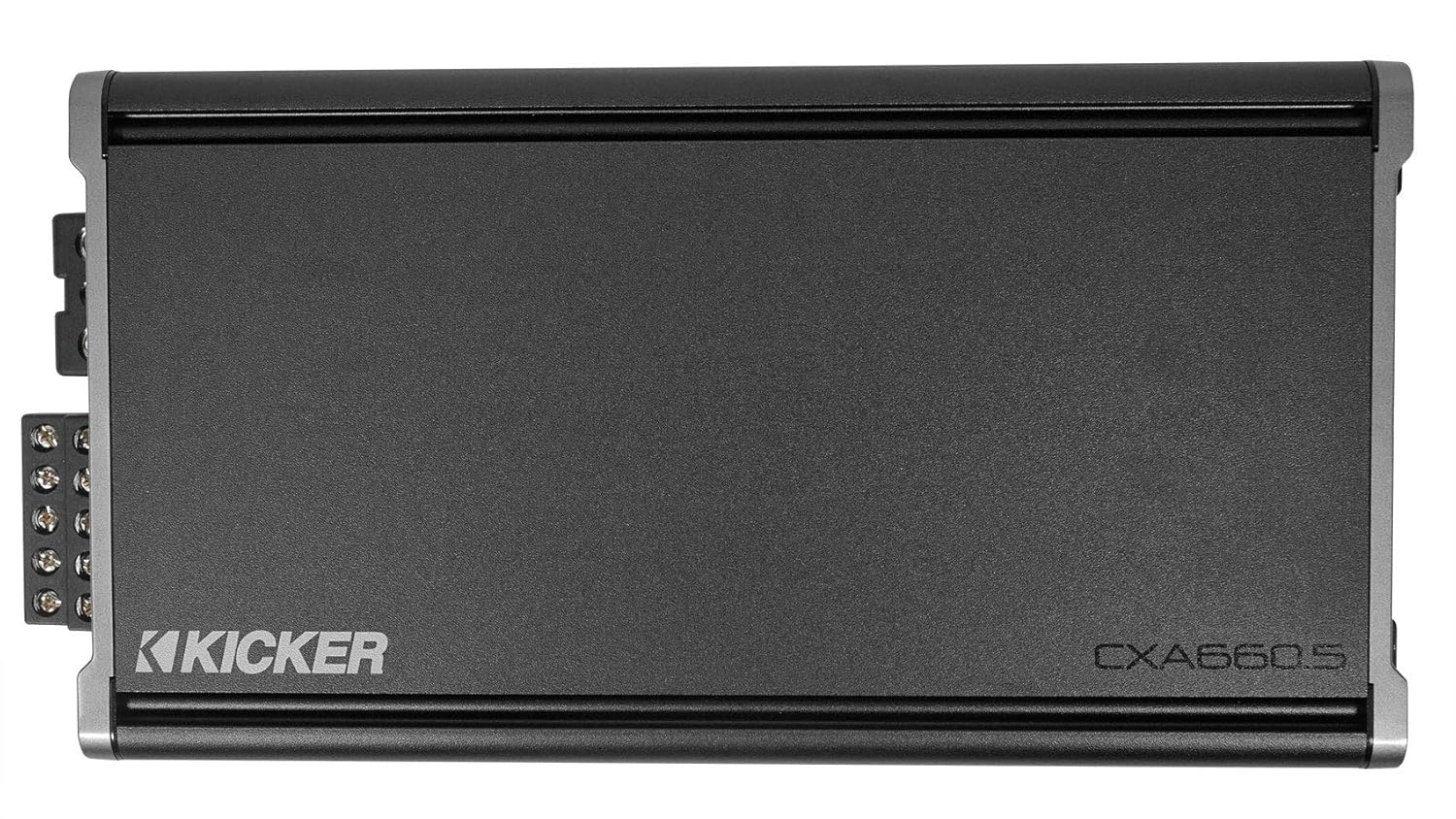 KICKER 46CXA6605T CXA660.5 660w 5-Channel Car Amplifier Class A/BwithClass D Amp Bundle with Rockville RWK42 4 Gauge 4 Chan Car Amp Wiring Installation Wire Kit (2) RCA's