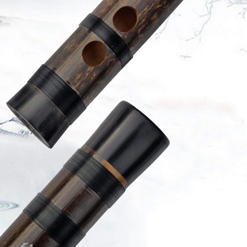 Flute Bamboo Flute Professional Purple Bamboo Flute Transverse Bamboo Bass Flutes Woodwind Musical Instruments Bamboo Flute C Flute Musical Instrument (Color : D)