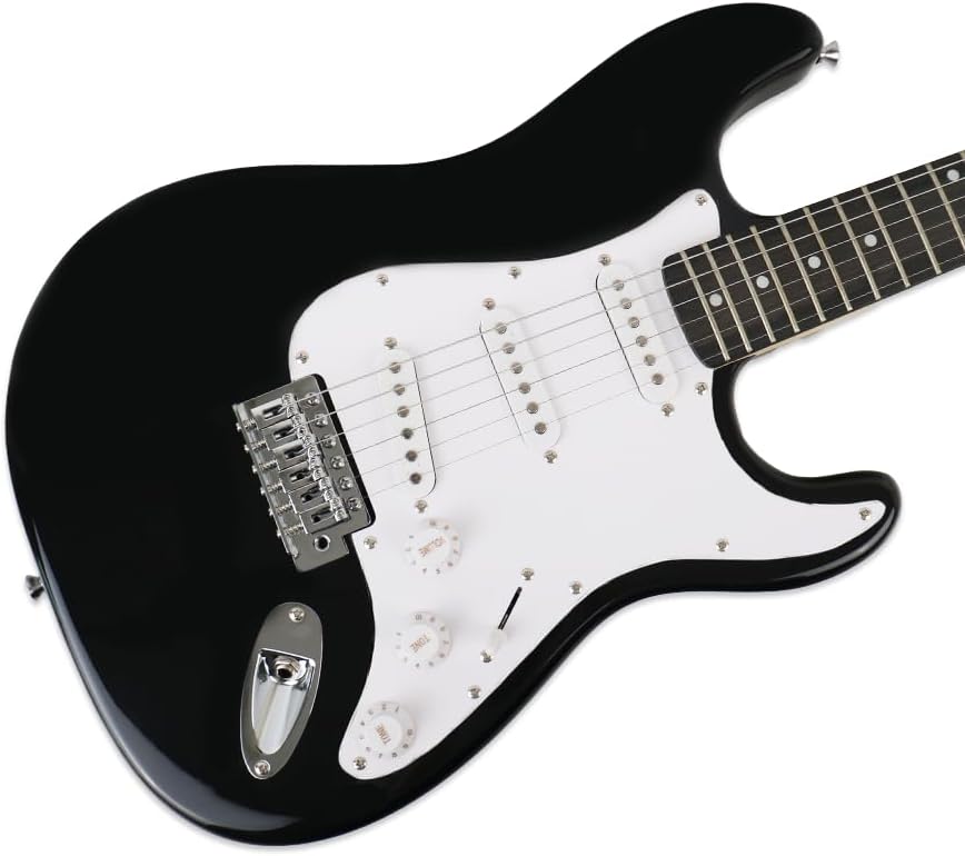 Fojill 39 Inch Electric Guitar Kit Set Beginner Starter Combo Package Bundle 20W Amplifier Amp Accessory Padded gig Bag,Picks, Cable,Strap,Extra Strings