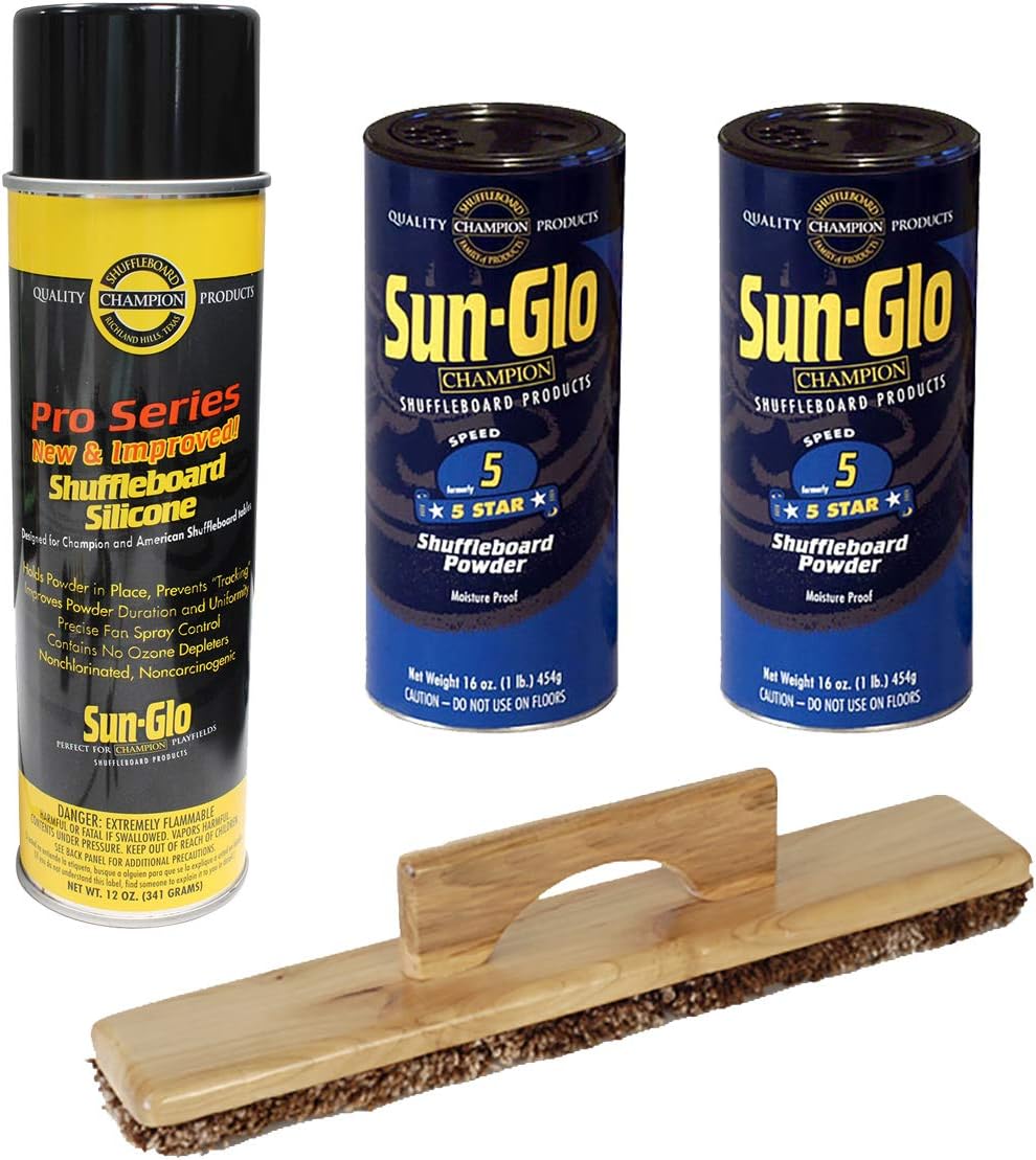 Sun-Glo 2 Cans #5 5 Star Wax, Sweep, Silicone Spray
