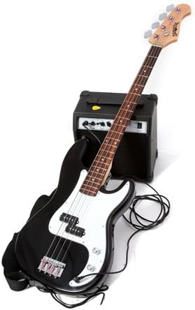 Sonata SBPBK Bass Guitar Package - Black