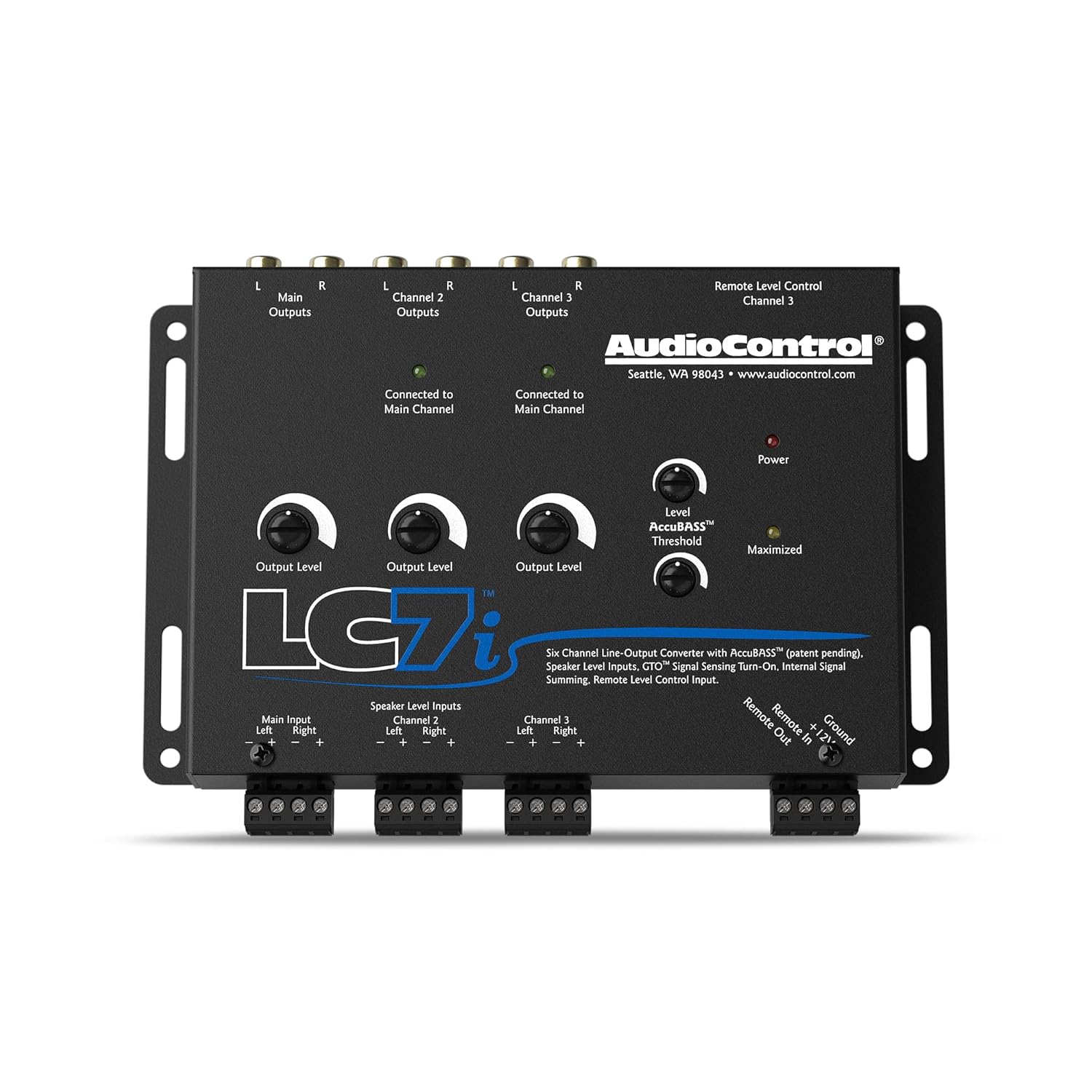 AudioControl LC7i 6-Channel Line Output Converter with AccuBASS