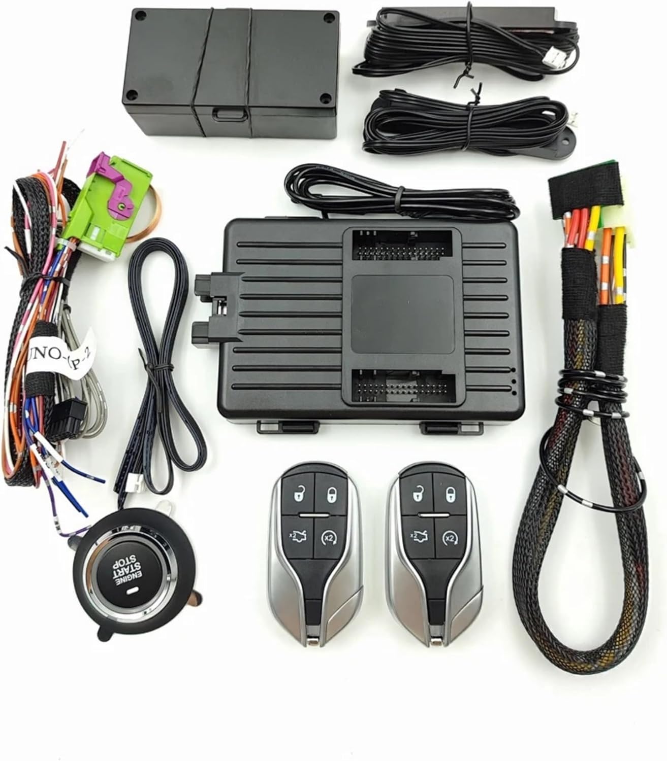 for Maserati GC Gran Cabrio Car Add EnginePush Start Stop Remote Start System Keyless Entry Keyless GO System Smart Engine Start (Maserati GC 2009)