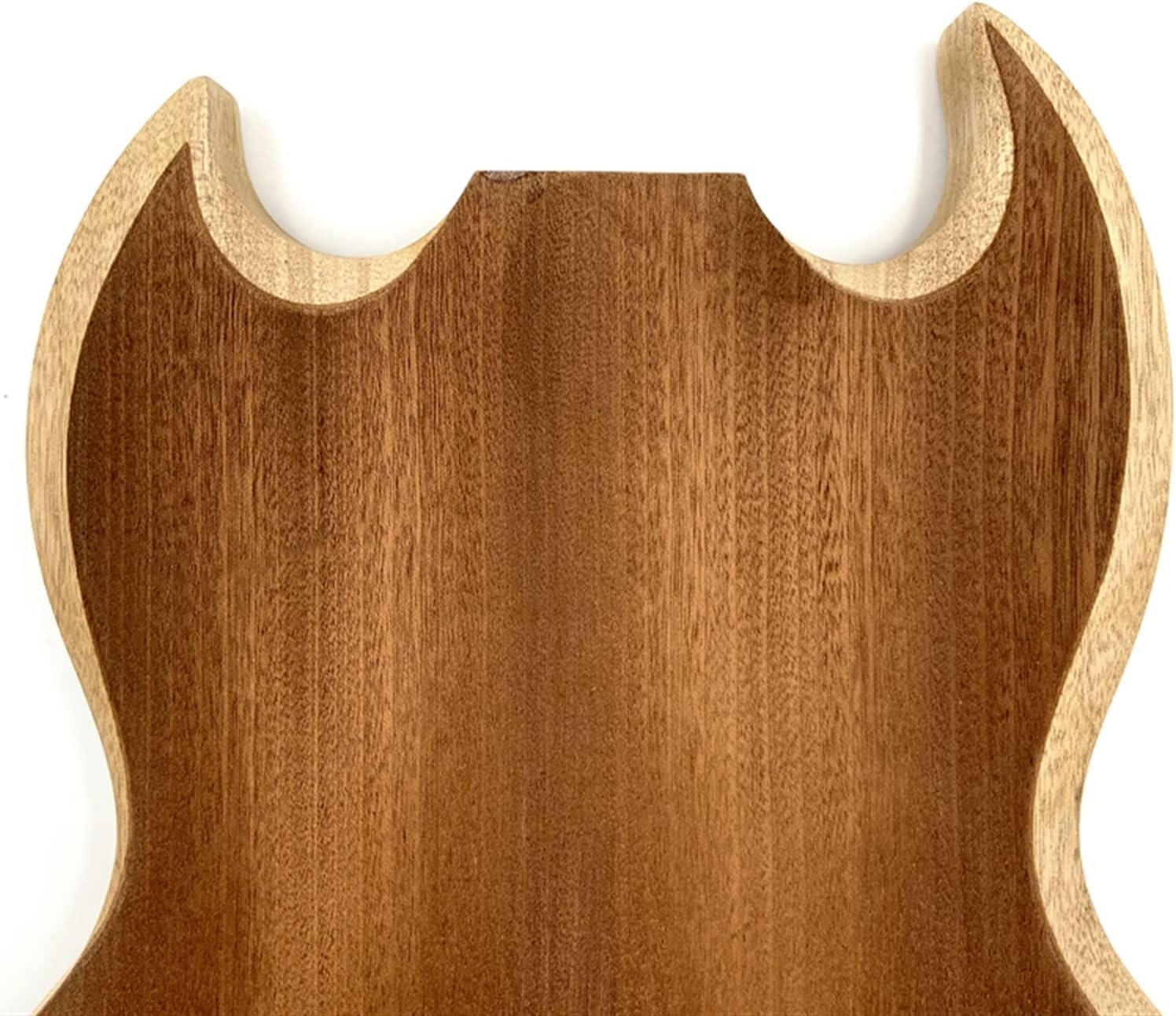 FLFL 1 Set 2 Dual-Coil Pickups Unfinished DIY Mahogany Body for SG Electric Guitar Body and Neck Unfinished Guitar Kit