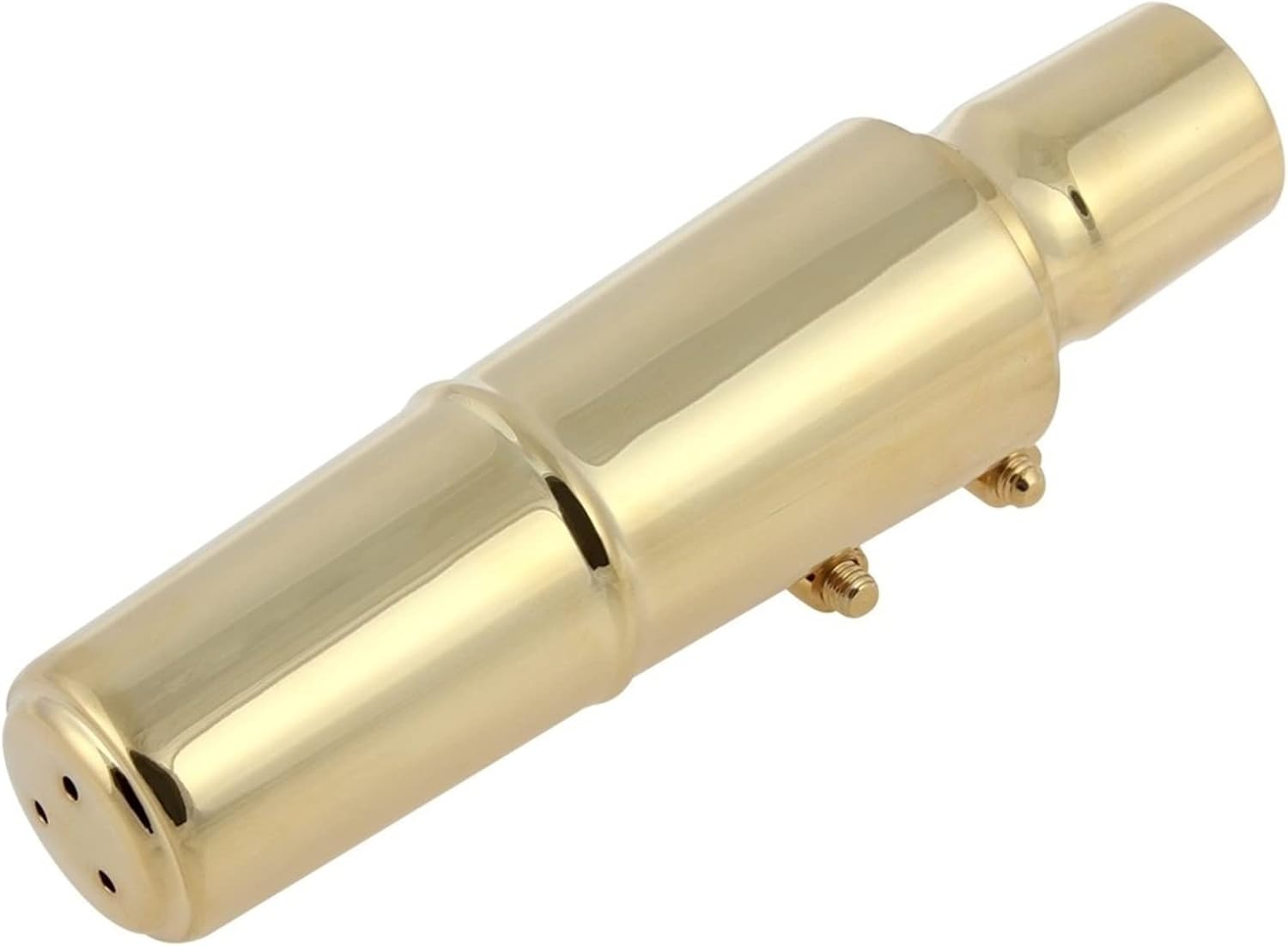 Saxophone Parts Professional Gold Plated Metal Tenor Saxophone Mouthpiece for Jazz Music