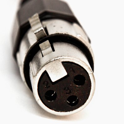 Seismic Audio - SAXLX-6-8 Pack of 6' Black XLR Male to XLR Female Patch Cables - Balanced - 6 Foot Patch Cords