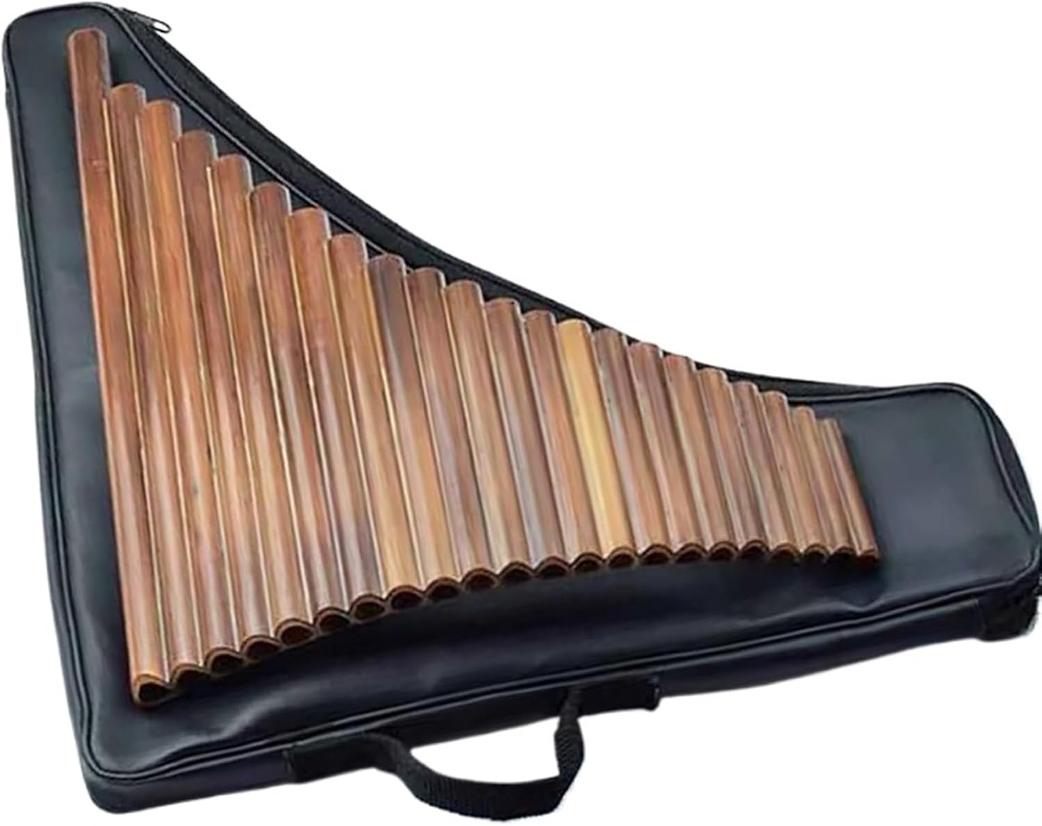 22 Tubes Pan Blowing Flute Chinese Professional Traditional Musical Woodwind Instruments (Color : C)