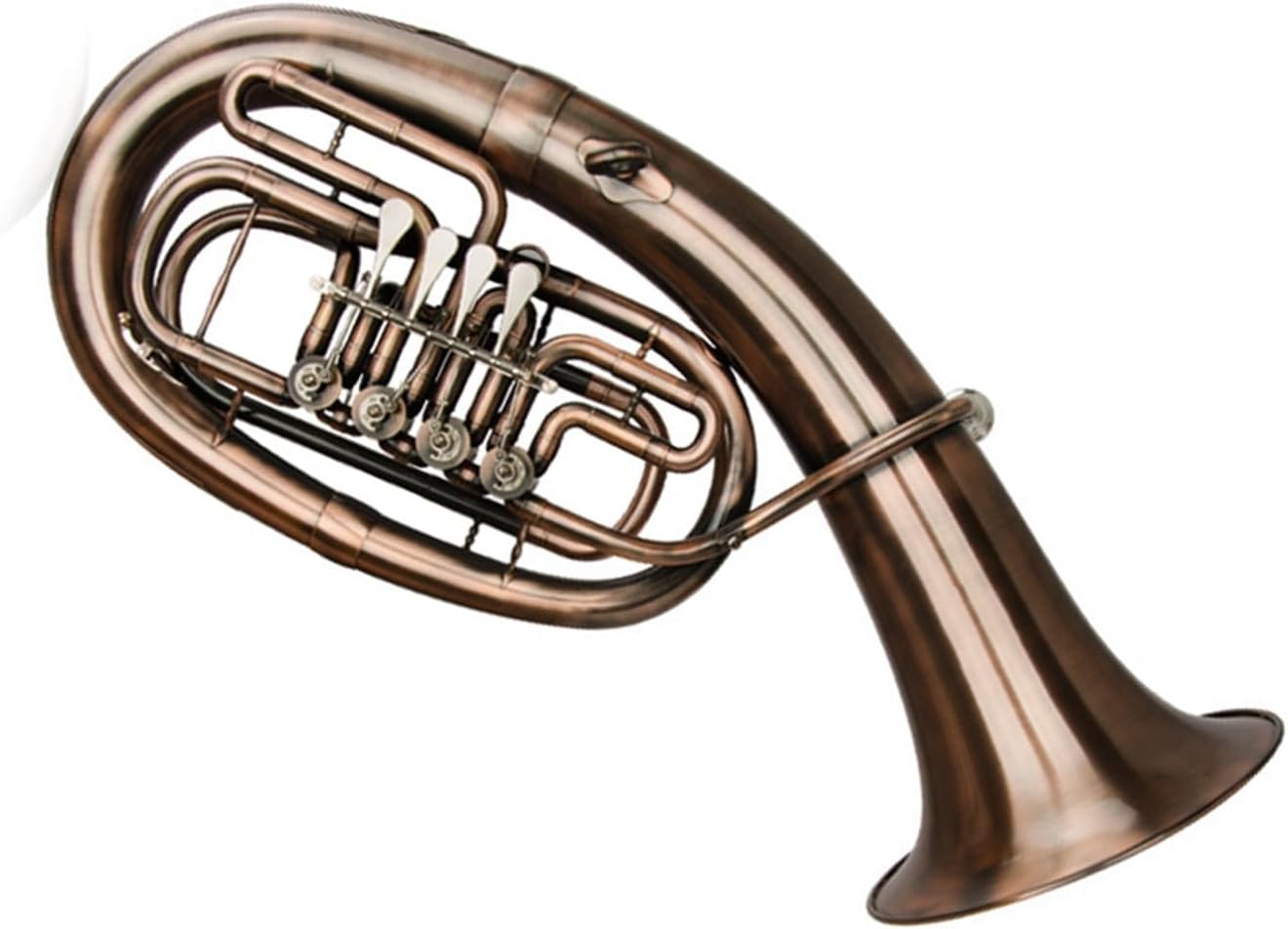 B Flat Antique Key Euphonium Professional Performance Instrument Euphonium All-brass Instrument
