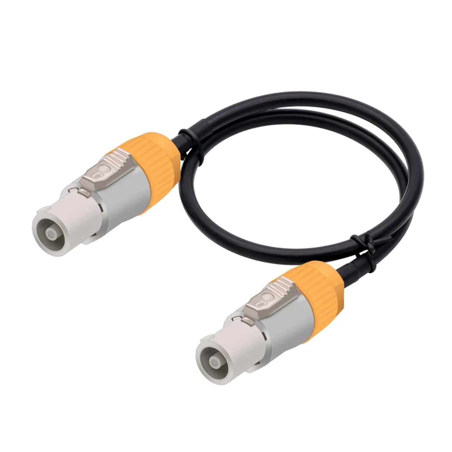 SAC3FCA to SAC3FCB PowerCon Cable AC 14 AWG Power Cable for Screen Beam Moving Head Light Extension Speakon Cable(White White,5m)