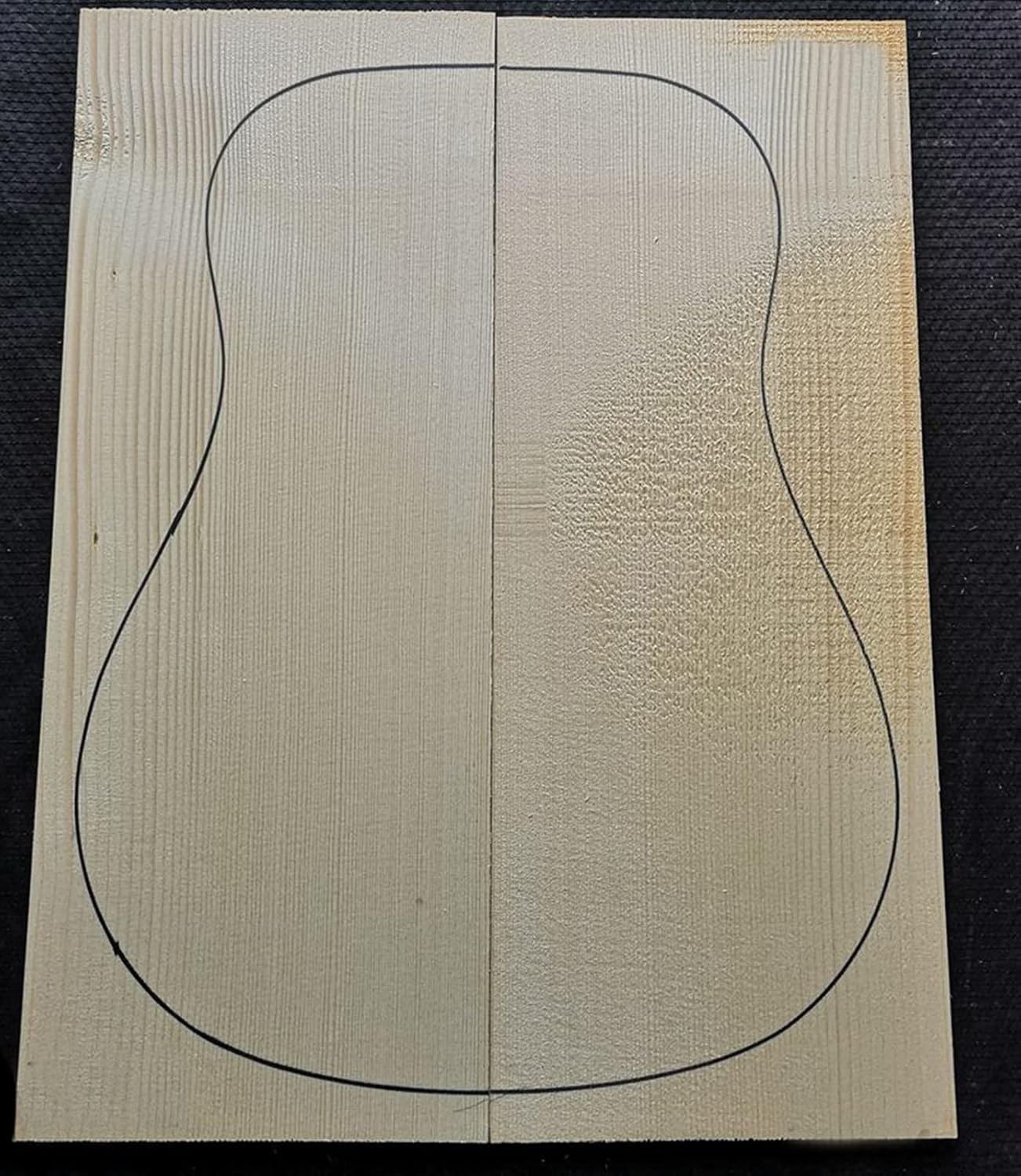 FLFL Spruce Full Veneer Guitar Panel Spruce Made Guitar Accessories Unfinished Guitar Kit (Color : 13)