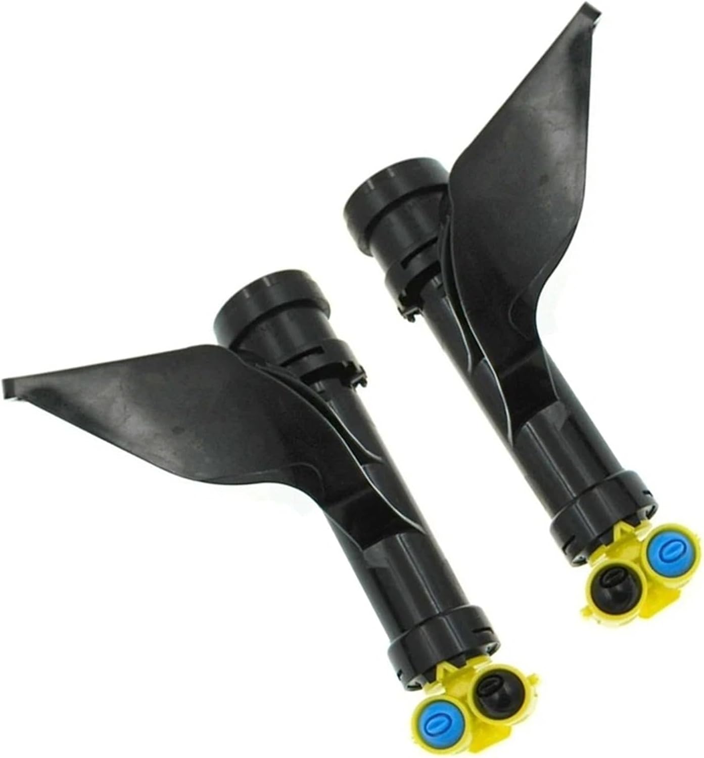 Front Headlight Jet Sprayer for Hyundai for Genesis G80 3.8 5.0 Sedan 4-Door 1 Pair Headlamp Washer Spray Nozzle Jet Plastic 98671-B1000 98672-B1000 Headlamp Sprayer