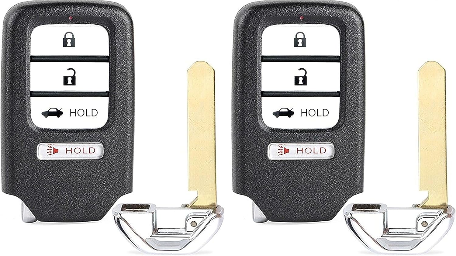 2X New Replacement Proximity Remote Key Fob Compatible with & Fit for 2018-2021 Honda Accord - MPN CWTWB1G0090-01