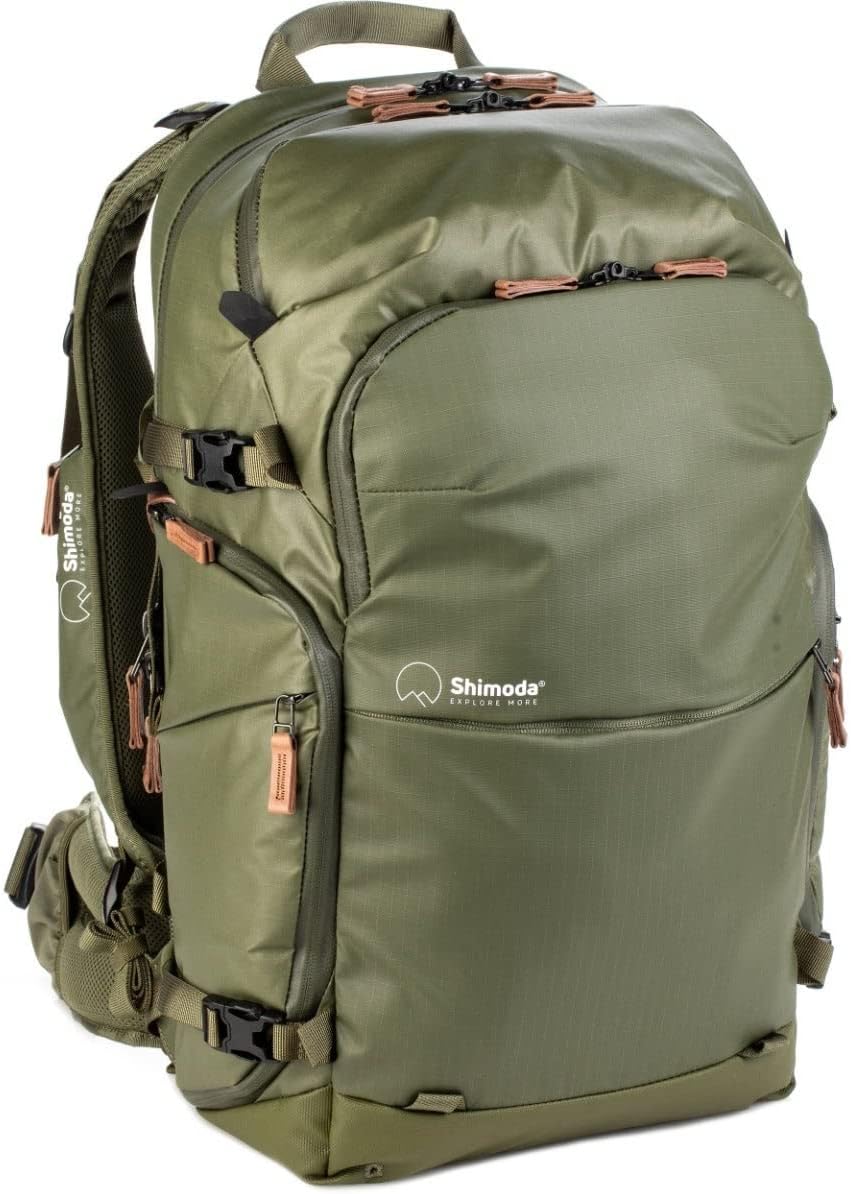 Shimoda Explore V2 35 Liter Adventure Backpack Starter Kit with Medium DSLR Core Unit, Army Green