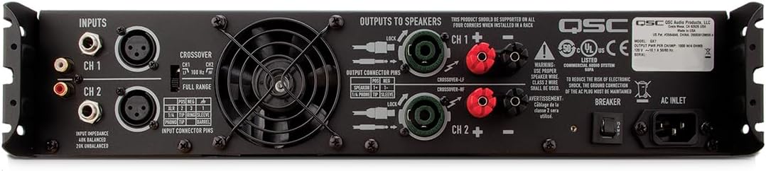 QSC GX5 500-Watt Power Amplifier