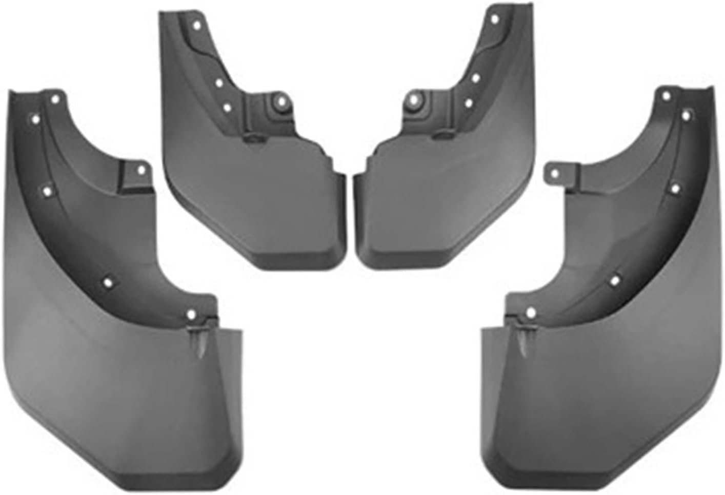 Car Tire Mudflaps Splash Guards Mudguards Front Rear Mudboard Compatible for Toyota Prado 2024 Accessories