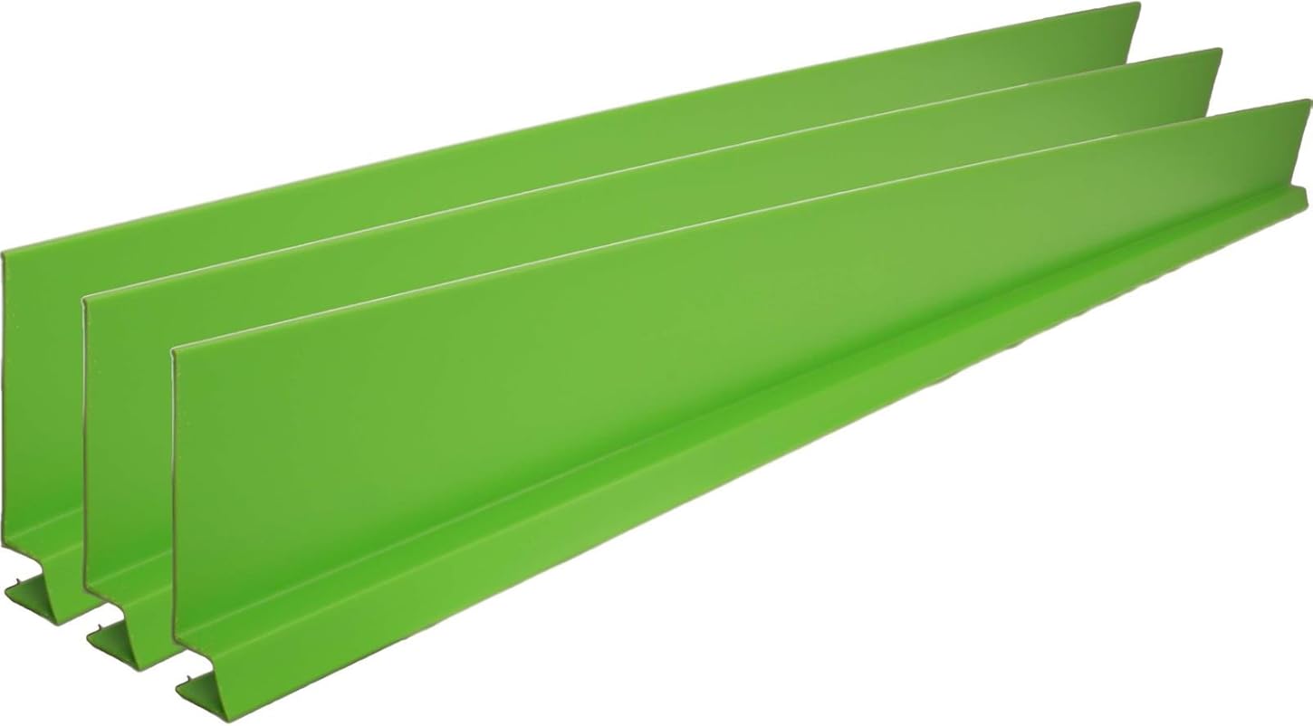 Dominator Race Products 1100-XG Dirt Rocker Panel Set Xtreme Green 3pc