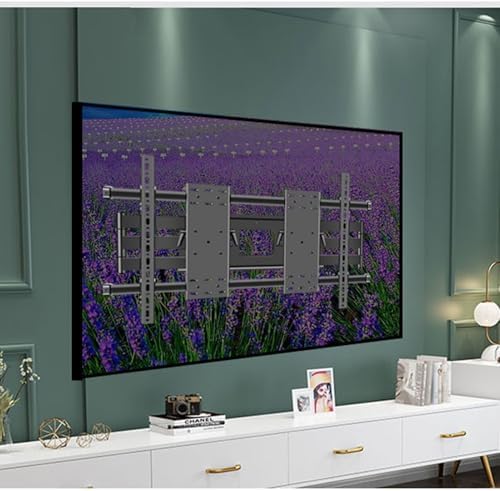 Adjustable TV Wall Mount - for 70-120 Inch TV Wall Mount, TV Mount with Two Swivel Joints Tiltable 6 Arms, Max VESA 1000 x 600 mm, Holds up to 130 kg