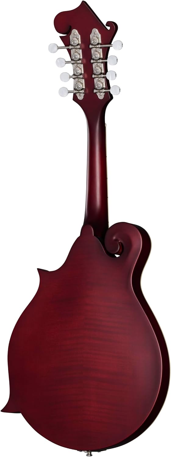 Epiphone F-5 Studio Mandolin, Wine Red Satin with Bag