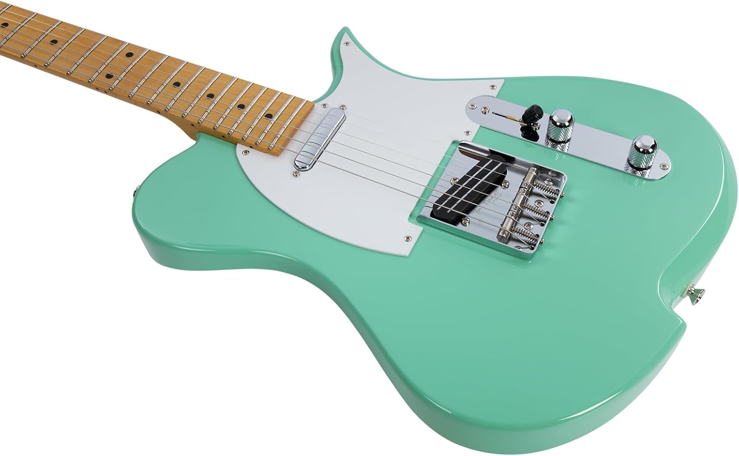 Vola Electric Guitar Vasti MC Surf Green Gloss Handmade in Japan MIJ Gotoh Bridge Gotoh Locking Tuner 6 Strings Modern C Neck For All Levels