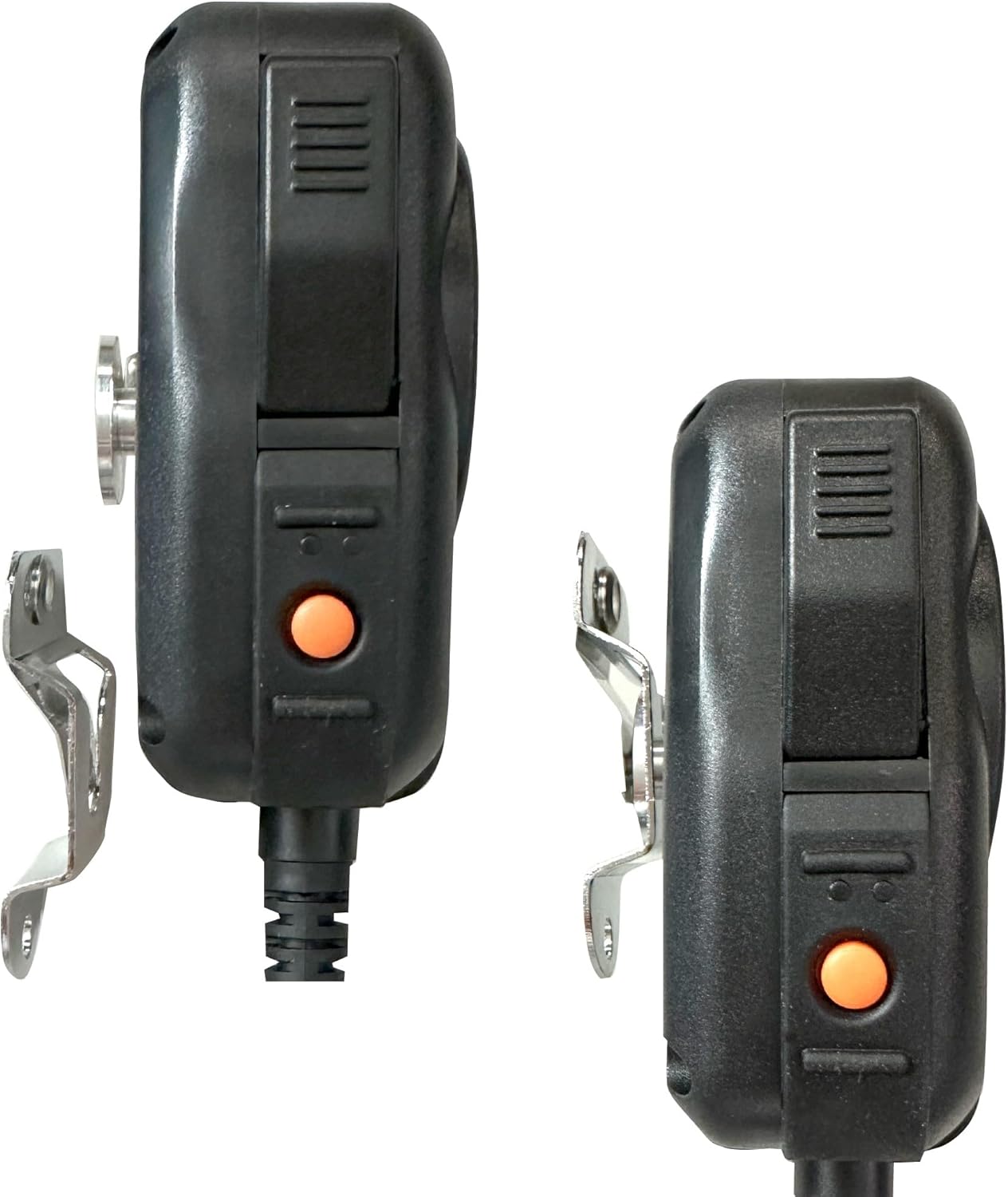 PRYME® SPM-4200-LI Storm Trooper™ Heavy Duty Amplified Speaker Microphone for CellPhones with Coil Cable and Lightning Compatible Connector Fits iPhones and iPads