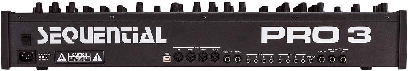 Sequential PRO 3 Multi-Filter Mono/3-Voice Paraphonic Synthesizer (Renewed)