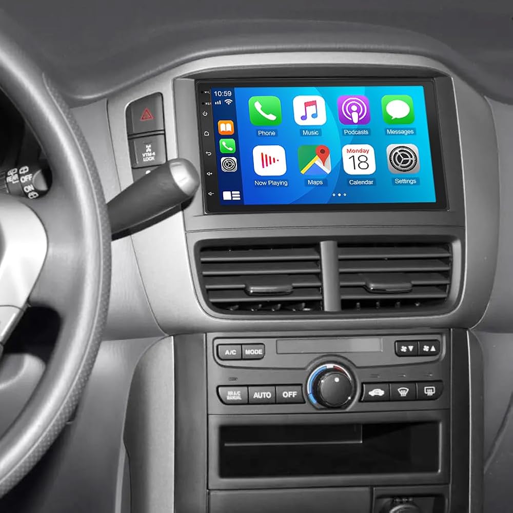 Android 13 Double Din Car Stereo Radio for Honda Pilot 2003-2006 7