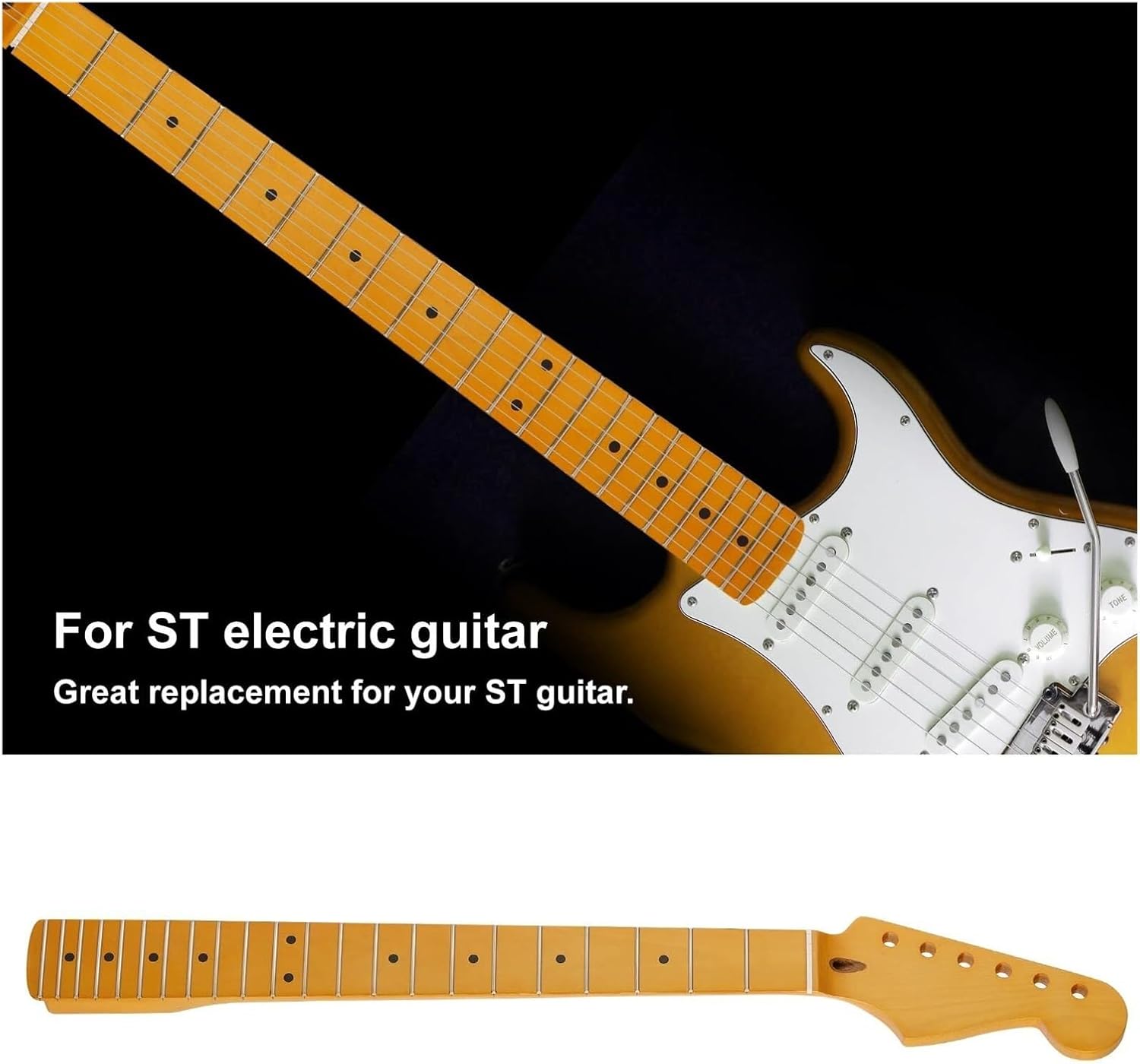 6-String Electric Guitar Pickup Set (Single Coil + Humbucker) for ST/TL Style Guitars