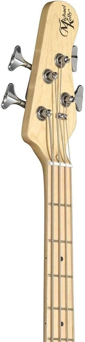 Michael Kelly Element 4OP Bass Guitar Trans Red