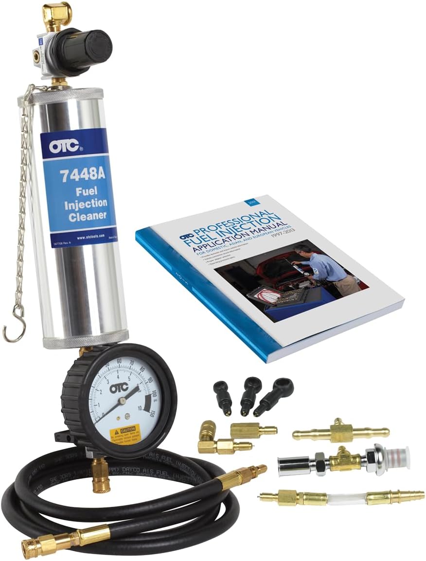 OTC Tools 7649A Fuel Injector Cleaning Kit, Blue
