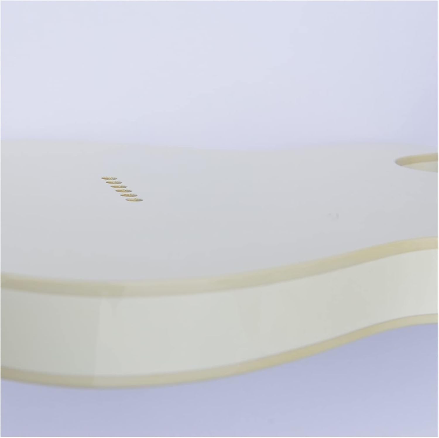 FLFL Alder Wood Real Full Nitro Finished Guitar Body Vintage White for TL Electric Guitar Body Unfinished Guitar Kit
