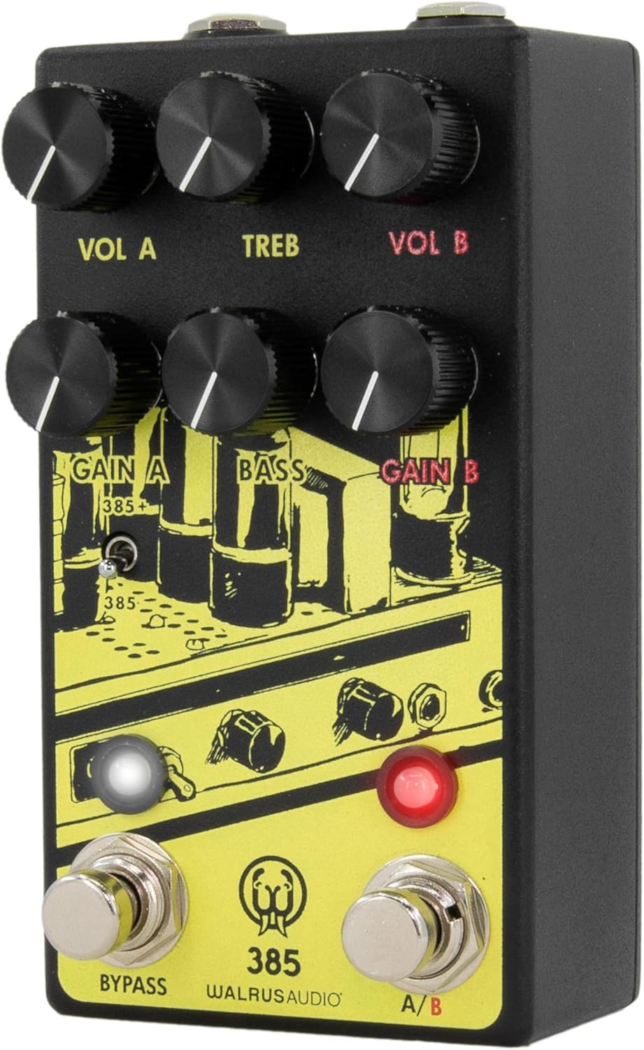 Walrus Audio 385 Overdrive mkII, Yellow