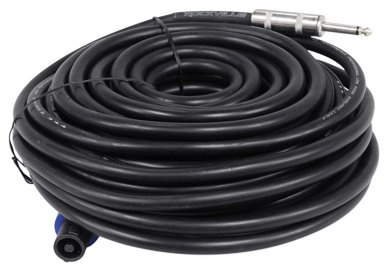 Rockville (2) RCTS1250 50' 12 AWG 1/4