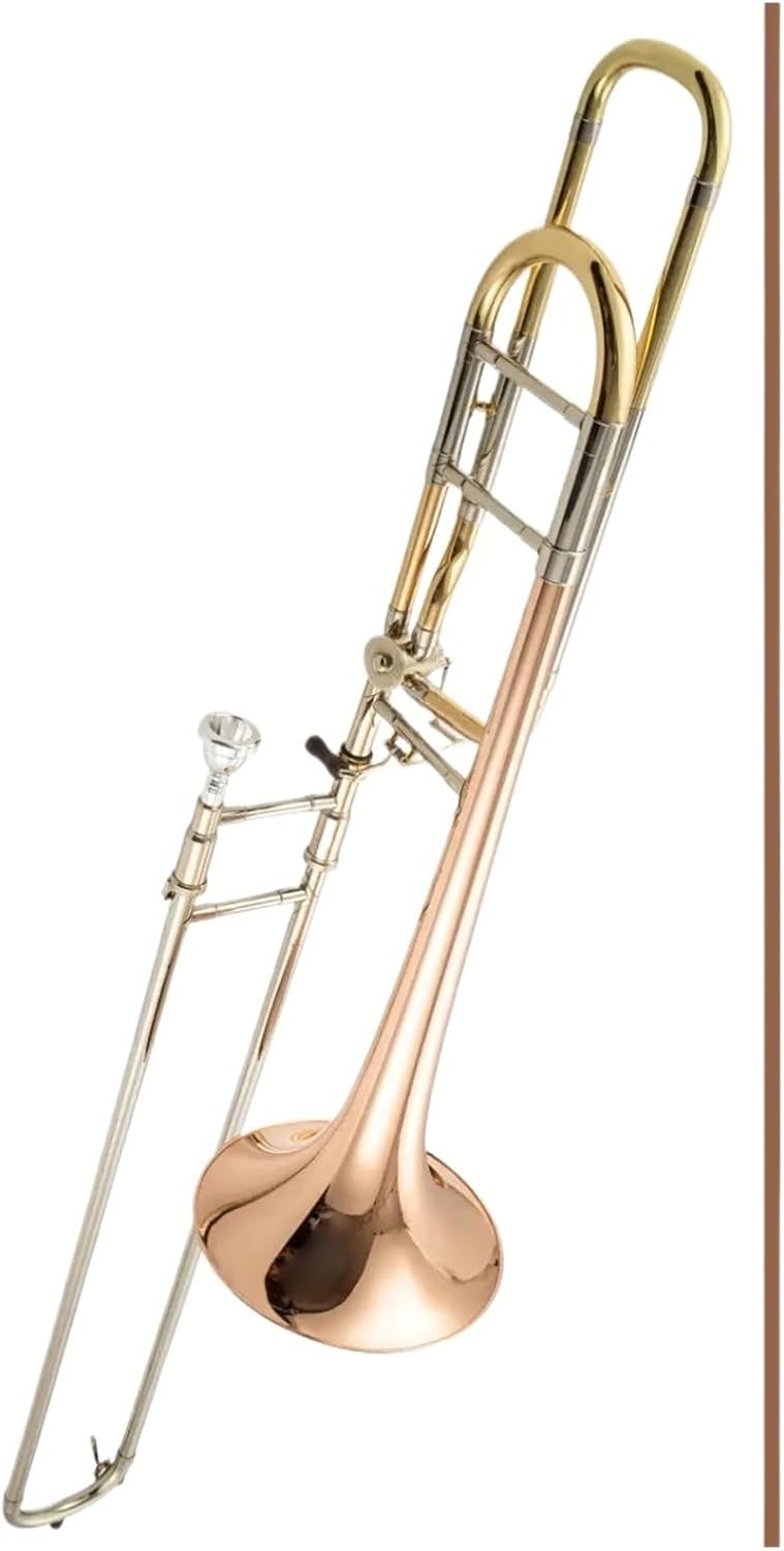 Tenor B flat trombone instrument phosphor bronze