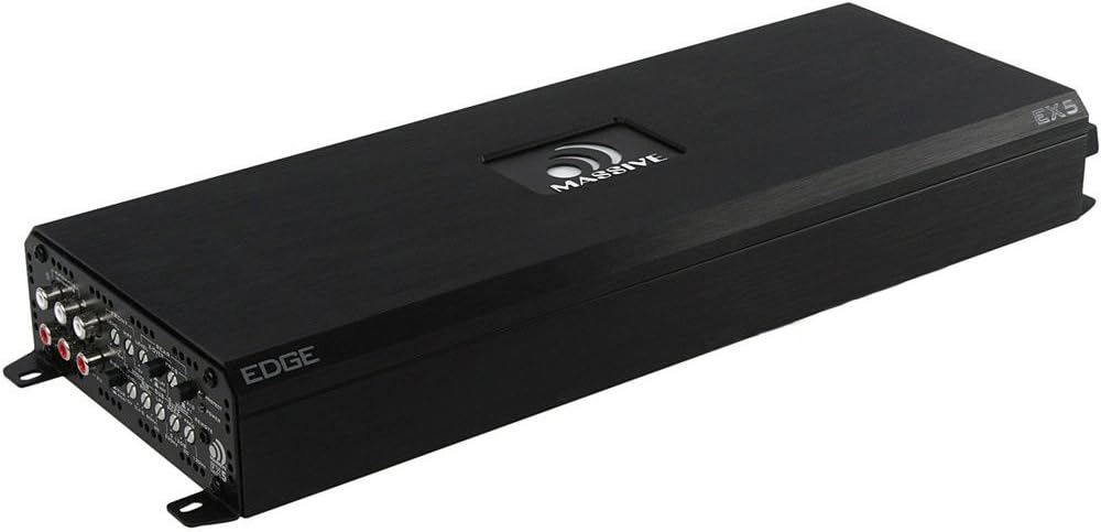 Massive Audio Nano Edge 5-Channel 1360W RMS Full Range Hybrid Amplifier EX5