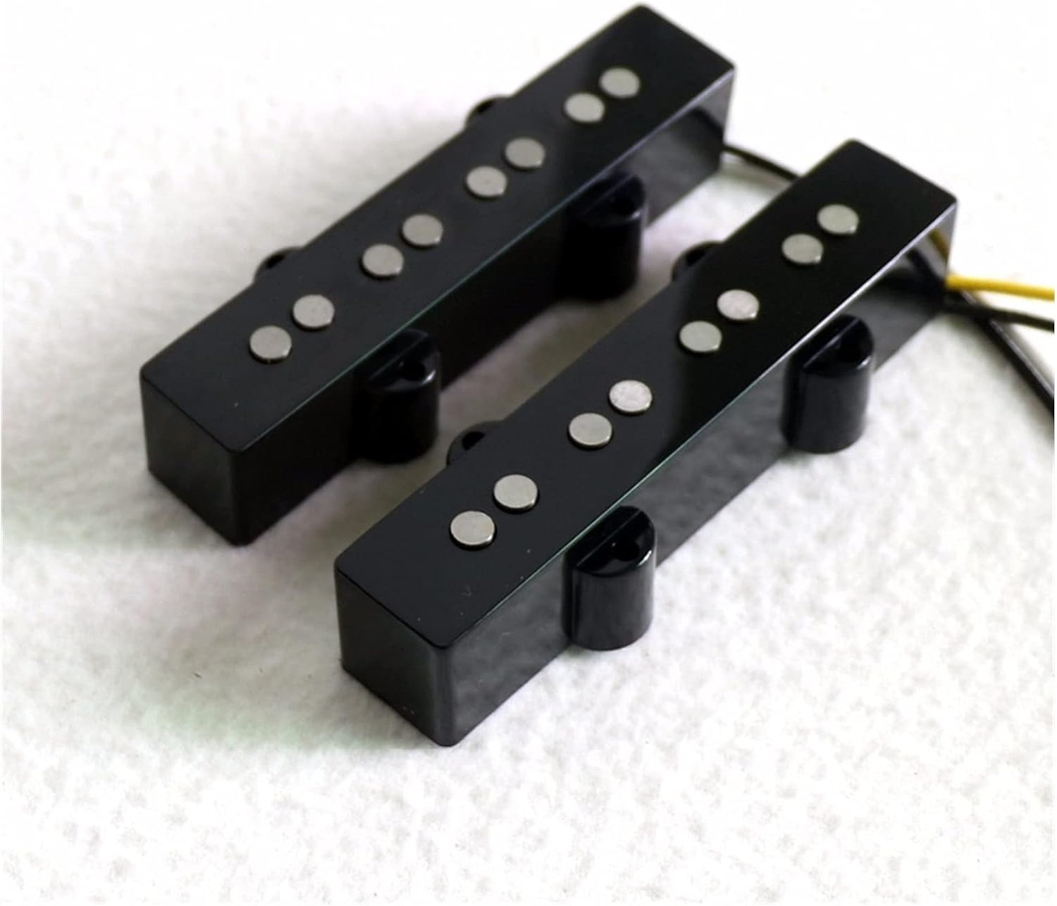 1 Set Alnico 5 Rod Fiber Bobbin 4 String Bass Pickup Guitar Pickup Parts Guitar humbucker Pickup