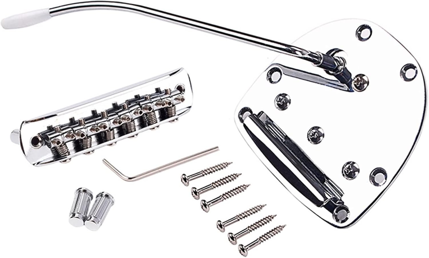 Guitar Bridge Pull Plate Tremolo for Bass Repaclement Accessories Electric Guitar Bridge