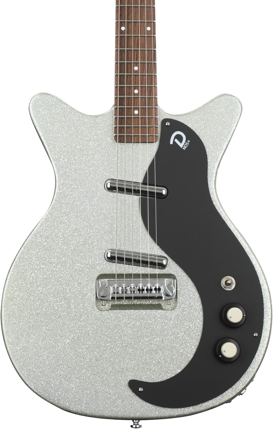 Danelectro 60th Anniversary DC '59 NOS+ Electric Guitar - Silver Metalflake