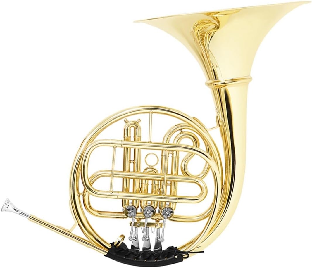4 Key French Horn Flat Three Key Single Row French Horn B Flat Split Beginner Adult Playing Wind Instrument