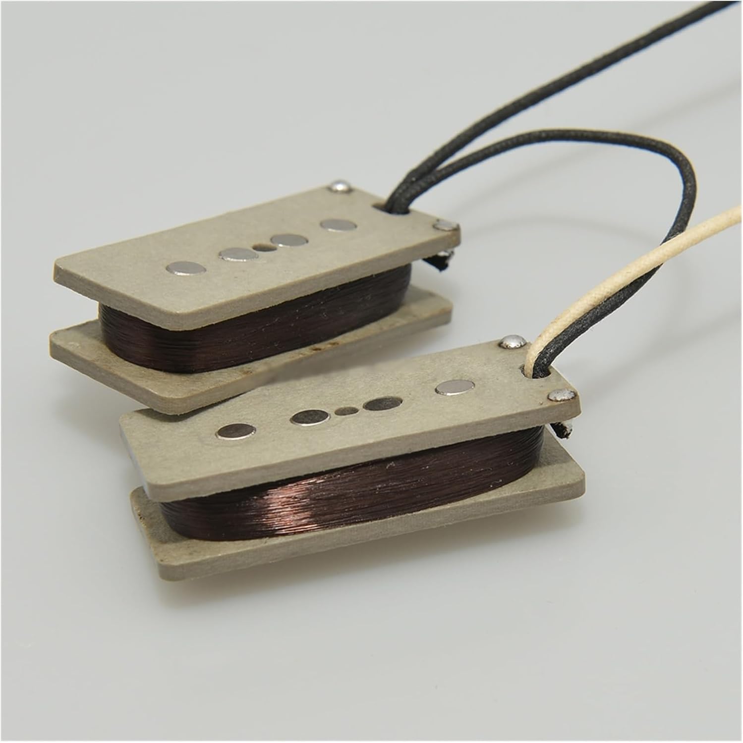 4 Strings Eectric Bass Guitar Pickup Alnico 5 Magnet Black Humbucker Pickups Guitar Accessories Electric Guitar Pickups Set