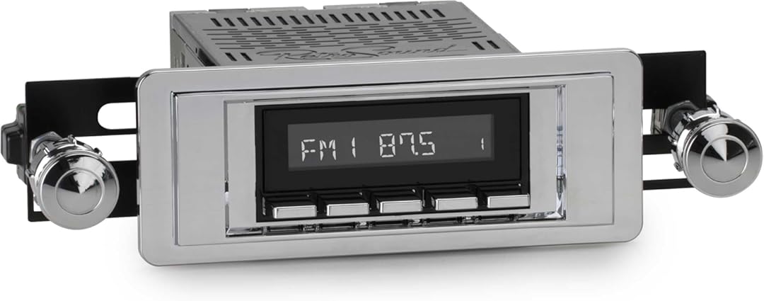 RetroRadio Compatible with 1949-56 Cadillac Series 60S Features Include Bluetooth, AUX, AM/FM LABC-M1-102-14-84CA3