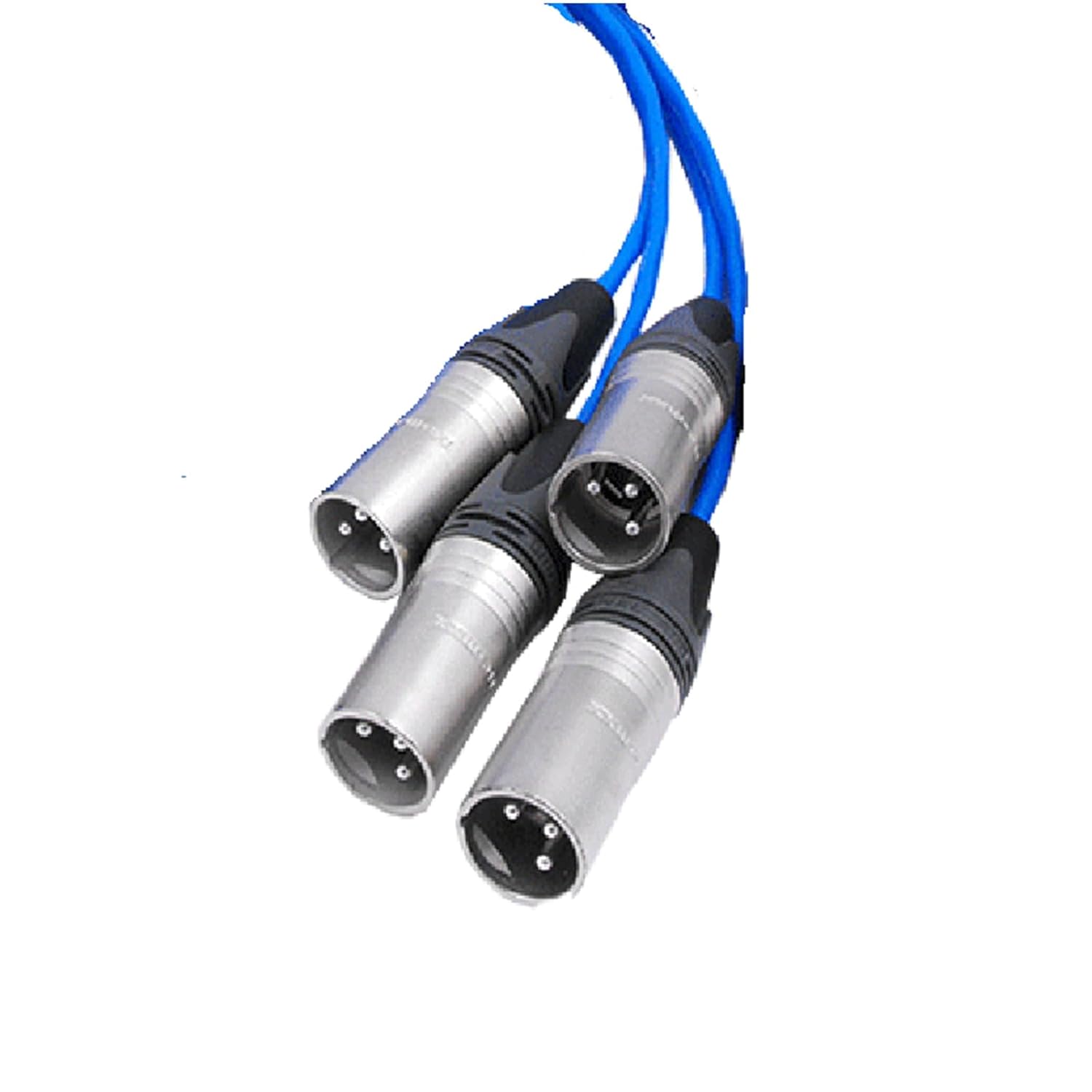 DB15 Male to 4 XLR 3Pin Male Professional Digital Audio Mixer Connection Cable for Used for Ultra Compact Audio Mixers 1.5Meter